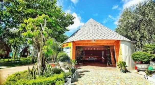 Khu Du Lich Sinh Thai Hoang Hao Hotel Vĩnh Long Buitenkant foto